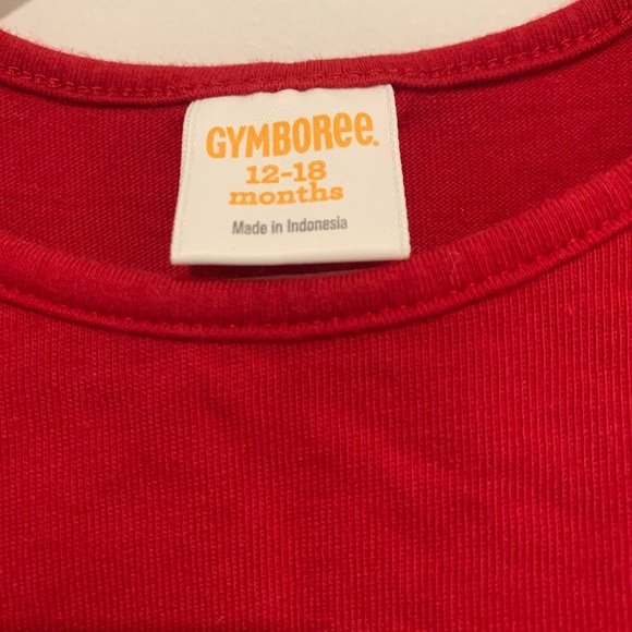 Gymboree dress with bloomers, red with plaid patterned bottom. Size 12-18 months - Picture 4 of 4